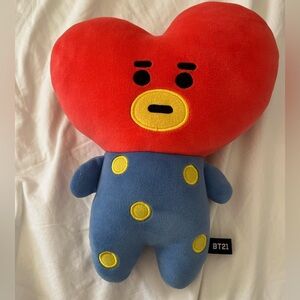 BT21 Red and Blue Tata Plush Toy